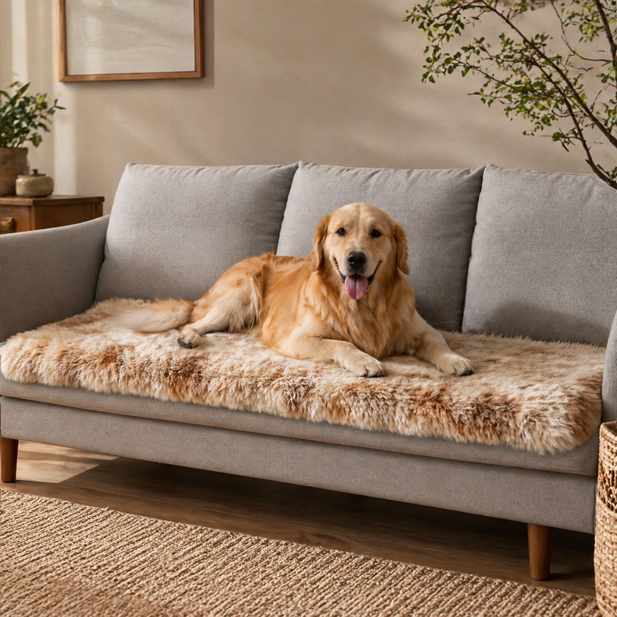 Lux Non-Slip Fluffy Bed (For K9 Cruiser)